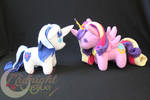 Princess Cadence and Shining Armor by NsomniacArtist