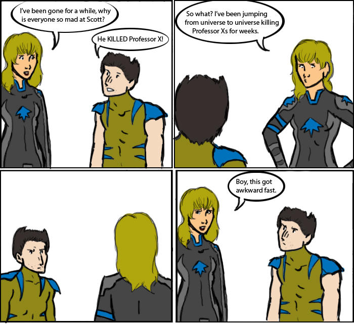 X-Men: The Ex Professor by magickmaker