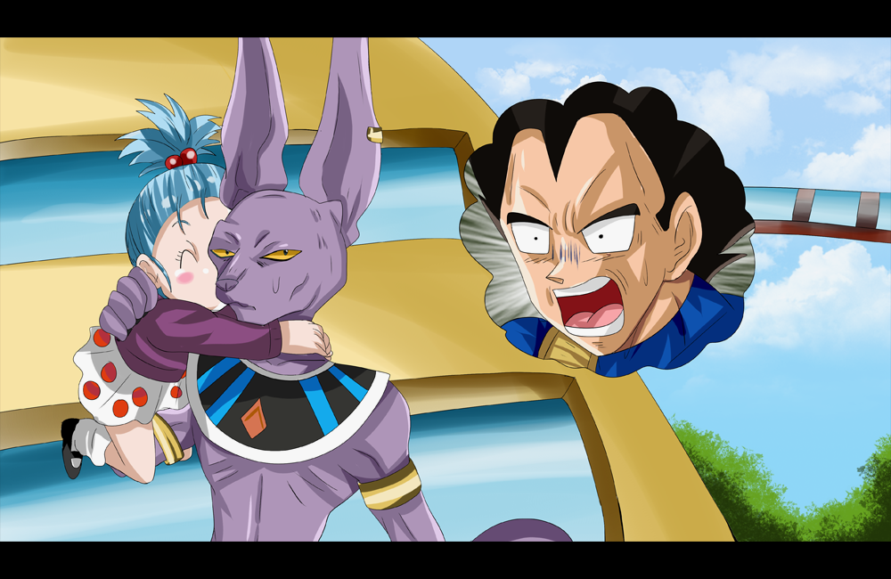 bulla likes beerus poor vegeta by hikariangelove on DeviantArt