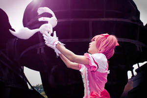 MADOKA_flying QB by hybridre