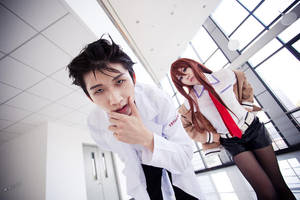 Stein Gate_mad scientist by hybridre