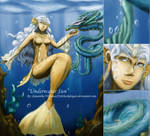 Commission00-Underwater Sun by LluhnarDragon