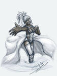 Sketch- Opera by LluhnarDragon