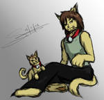 Neko-kun? by LluhnarDragon