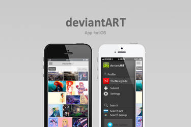 DeviantArt App by TheNewgrade