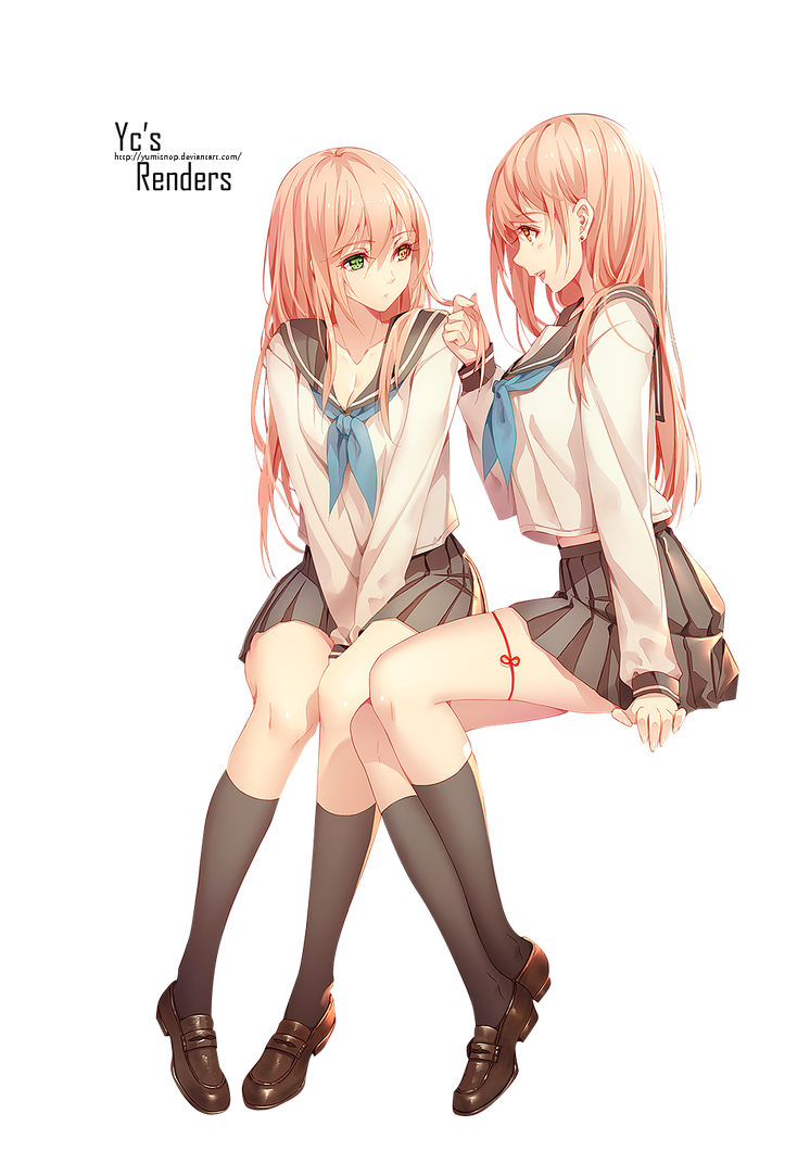 Anime Girl Render By Yumisnop On Deviantart