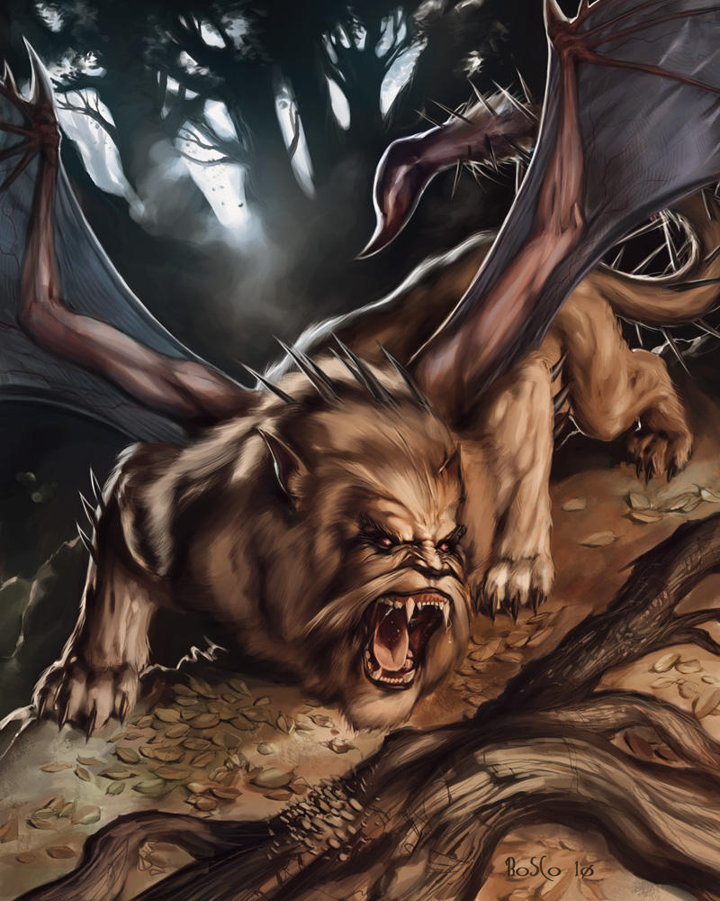 Manticore by boscopenciller