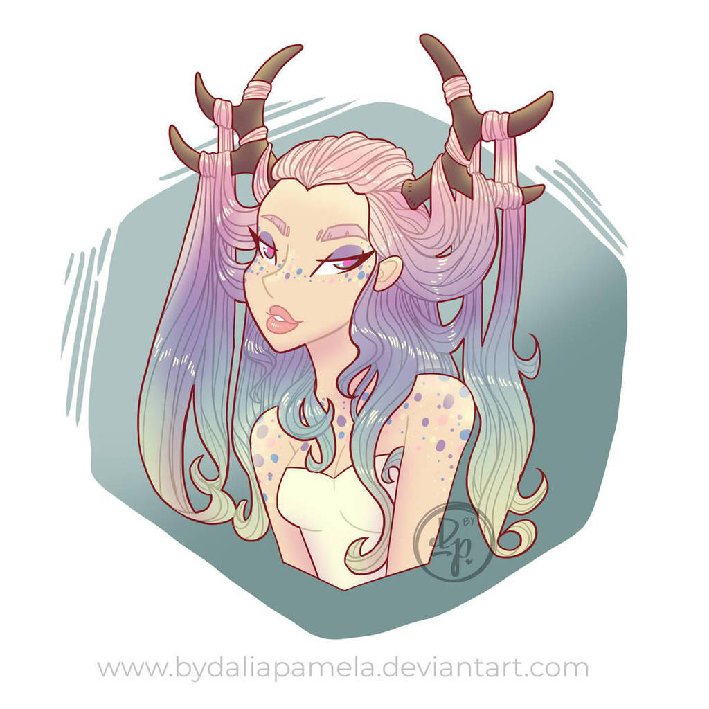 The lovely hair by byDaliaPamela