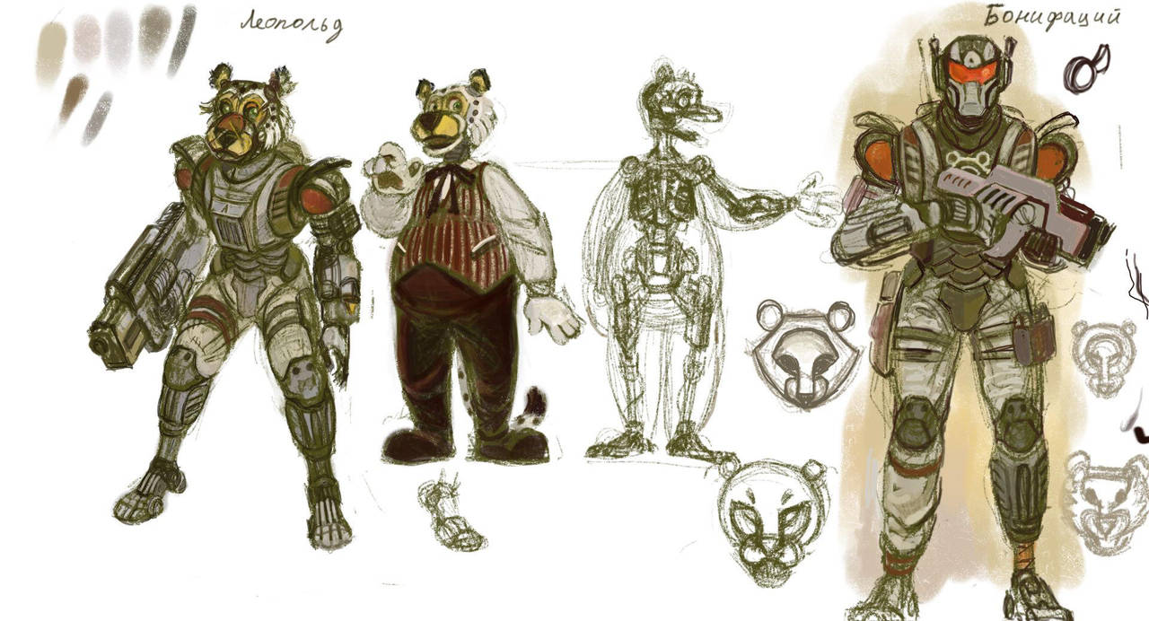 MI: Leopold, Boniface+speedpaint by Unita-N
