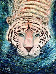 White Tiger Cool Water by znkf0908