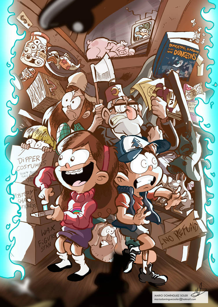 Gravity Falls by mariods