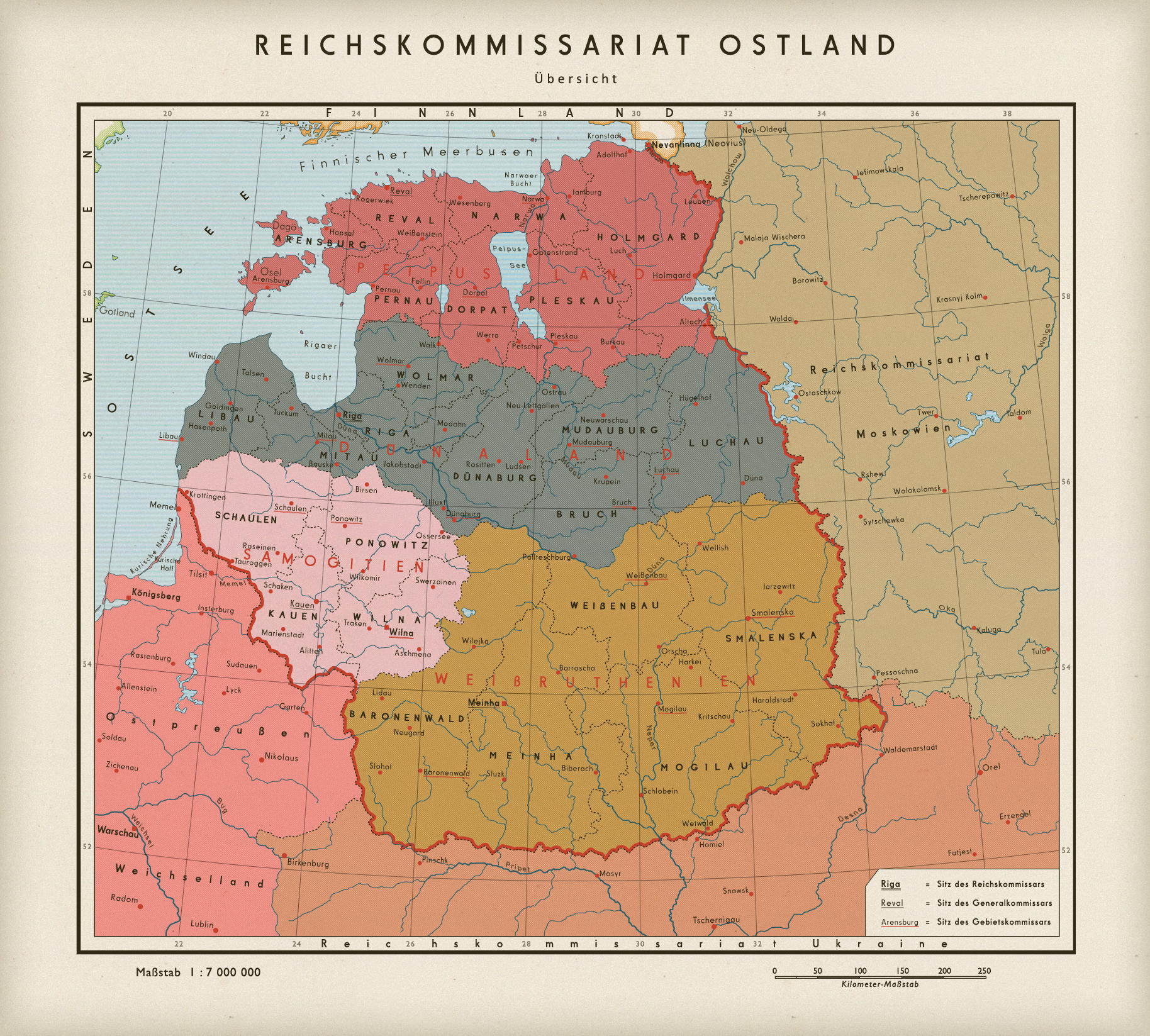 Reichskommissariat Ostland by 1Blomma