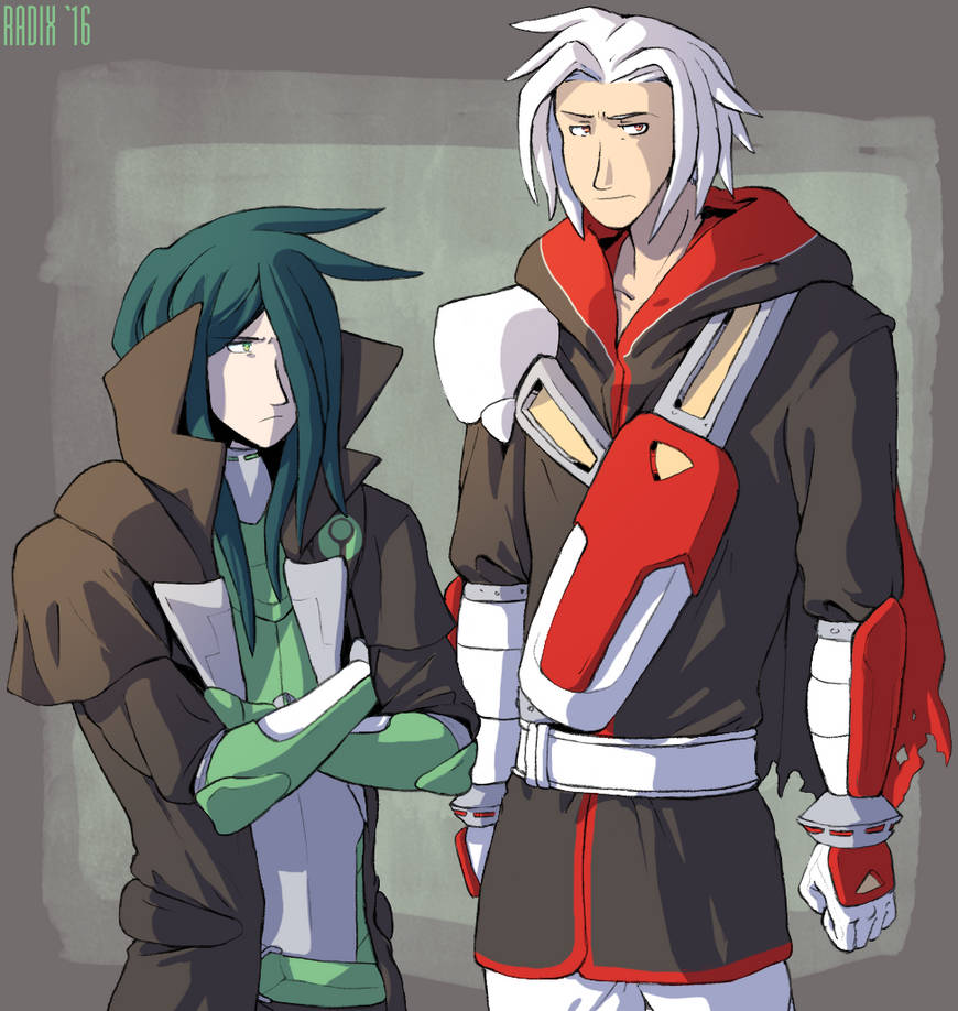 Outfit Swap, Durandal 'n Tycho by General-RADIX