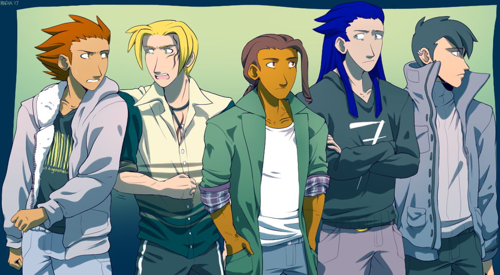 Casual battleroid dudes by General-RADIX