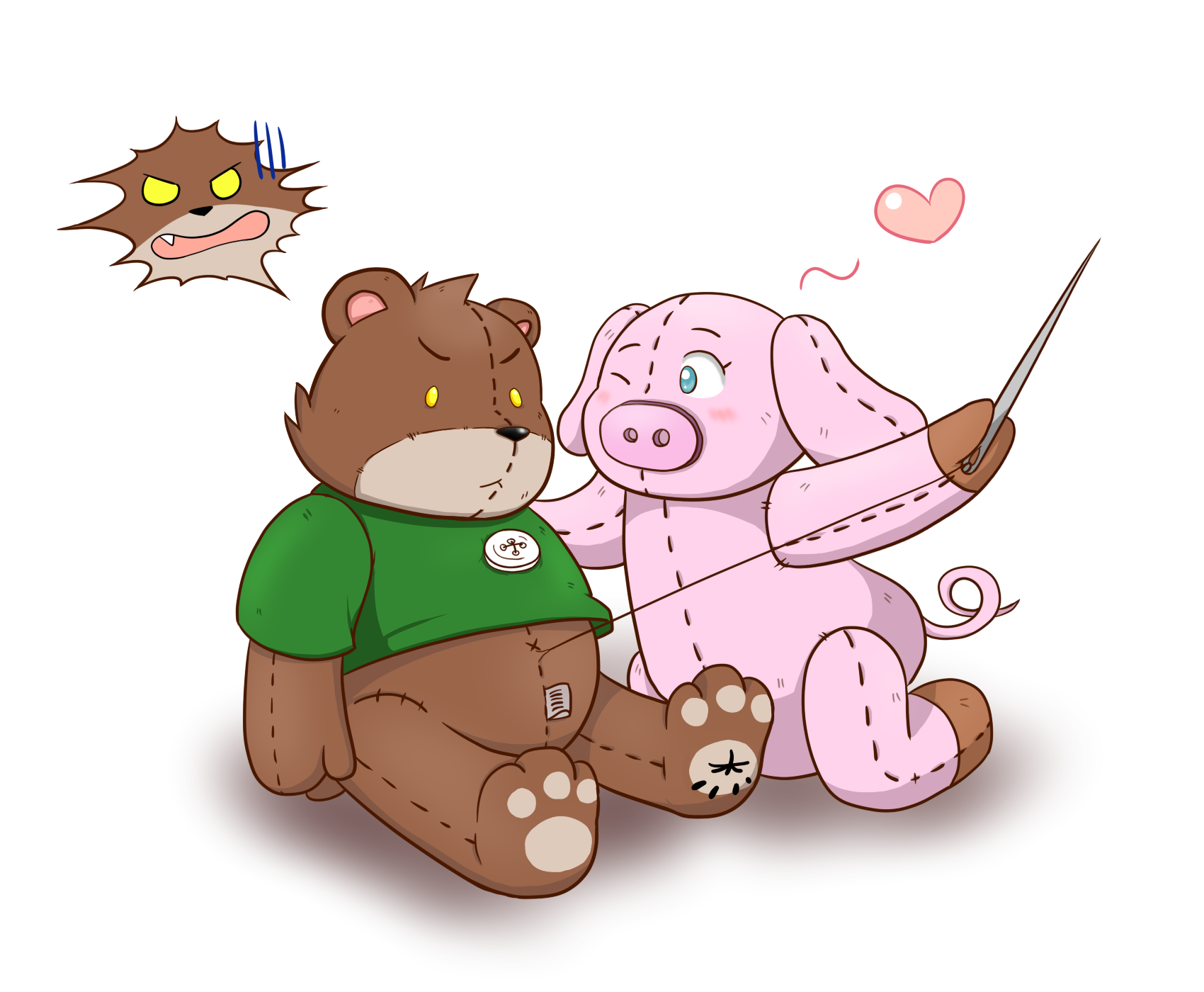 [Toybox/Plushie] Stuffed Teddy Bear by Yukibenproject : r/Inanimate_TFs