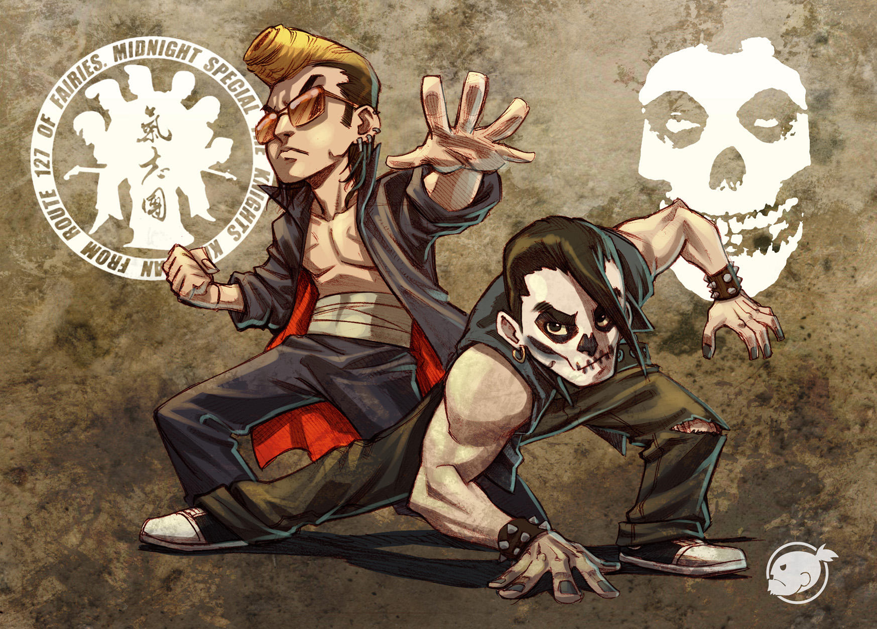 kishidan misfits by estivador