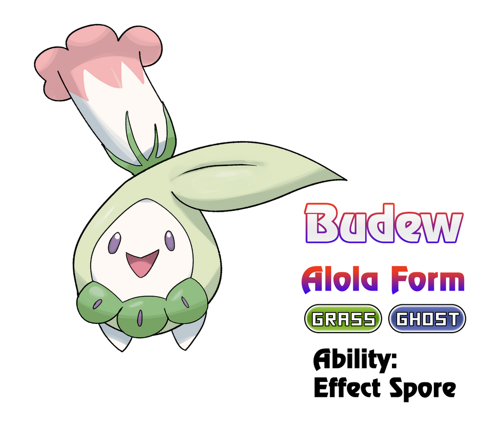Budew Alola Form by on DeviantArt