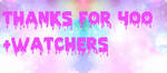 1000 point giveaway thanks for 400 watchers by Hack-Girl