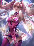 Pink Mercy :nsfw optional: by Emerald--Weapon