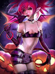 Halloween Etna :nsfw optional: by Emerald--Weapon
