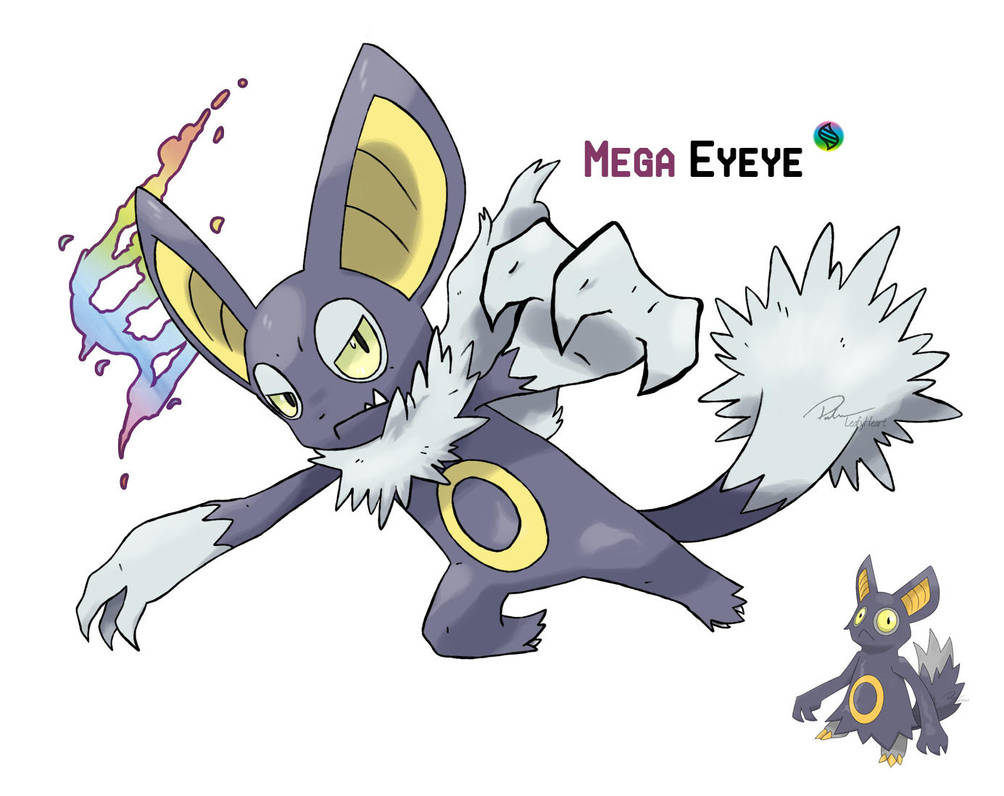 Mega Eyeye by LeafyHeart Mega Eyeye by LeafyHeart
