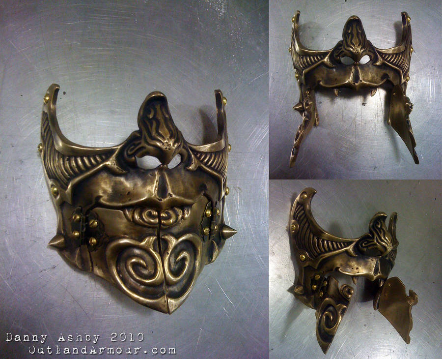 Steampunk Carnival Battle Mask by RouletteDantes