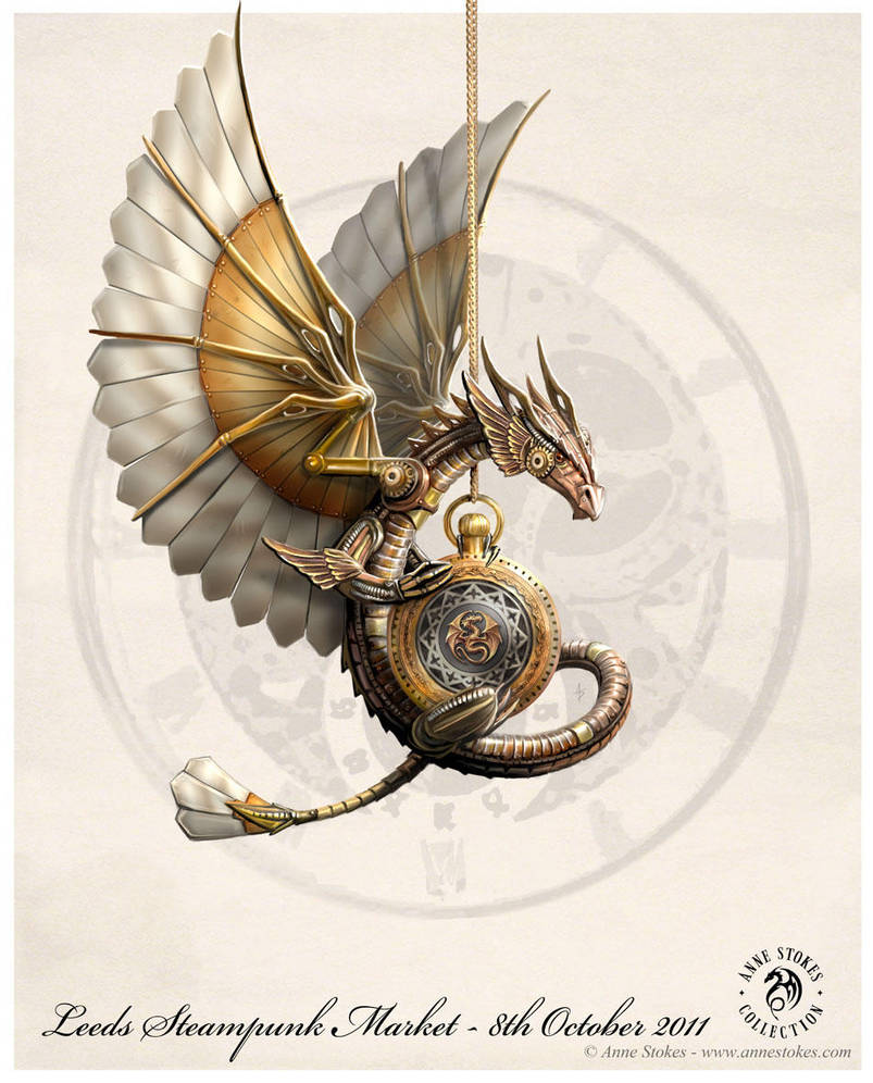 Steampunk dragon by Ironshod