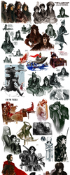 Historical sketchdump IX by Phobs
