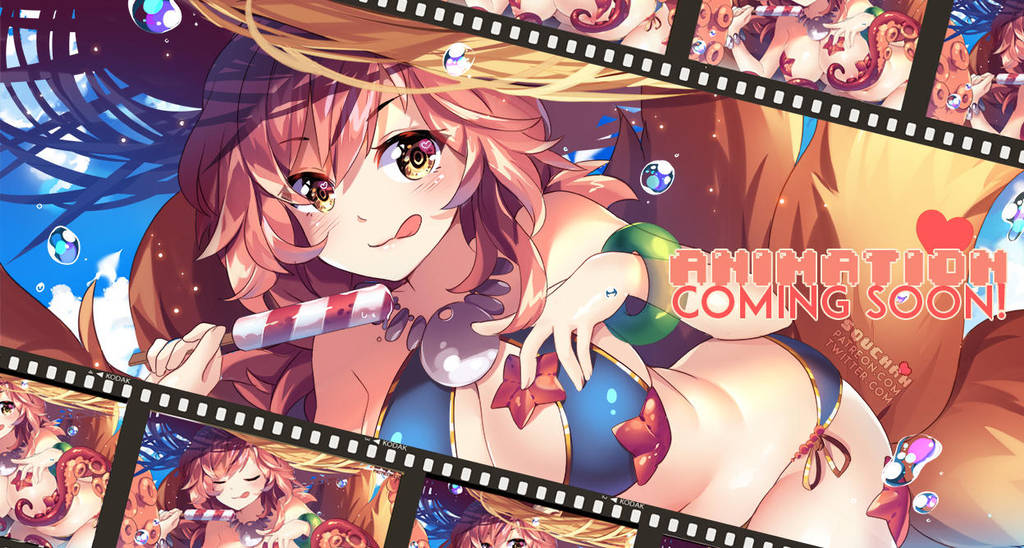 Preview - Animated Tamamo by SquChan Preview - Animated Tamamo by SquChan