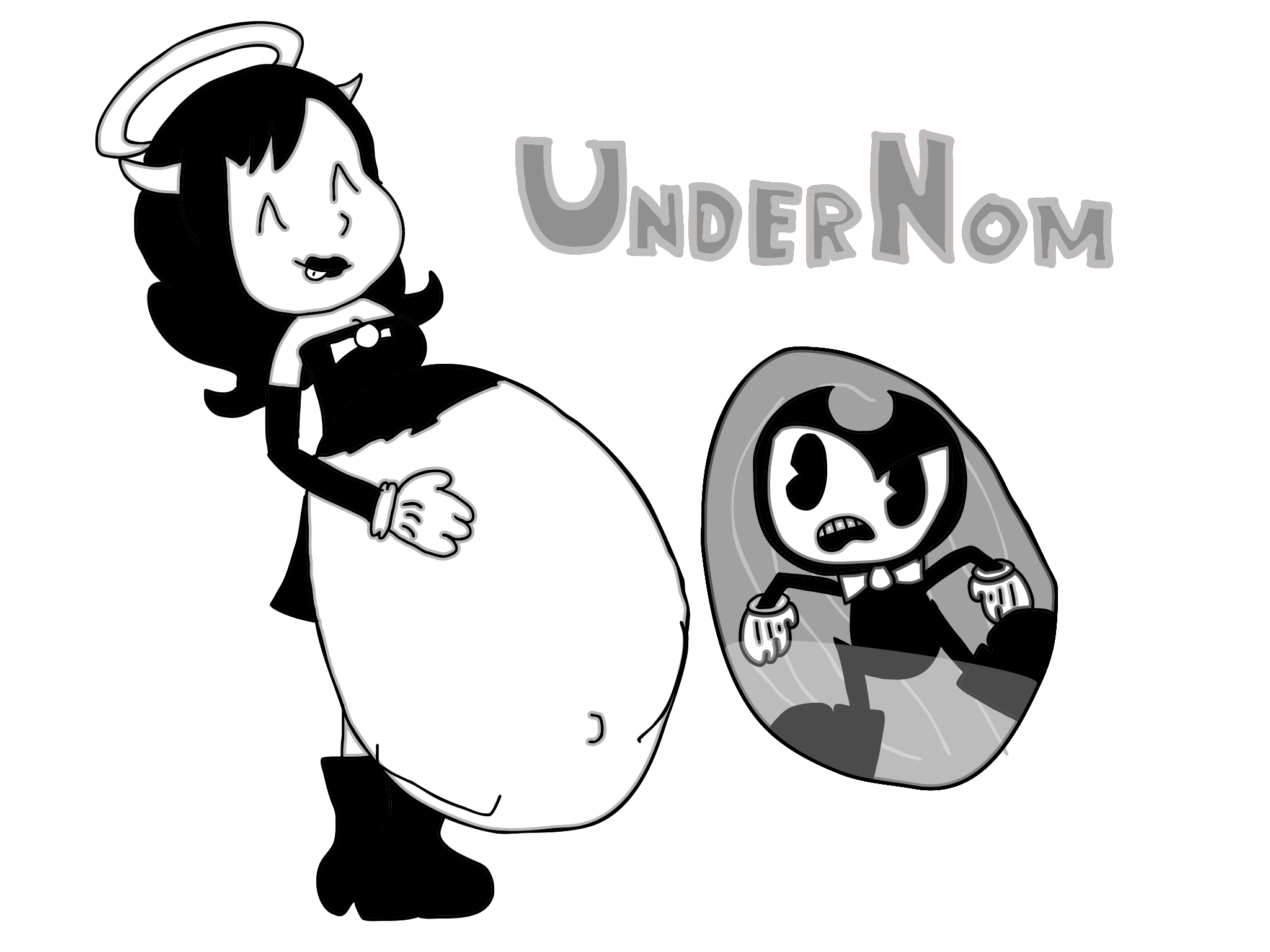 bendy and the ink machine alice angel belly expansion bendy and the ink machine alice angel belly expansion