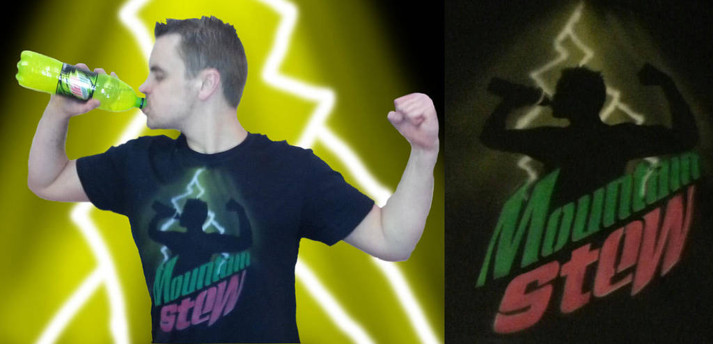 Mountain Stew T-shirt by marcony