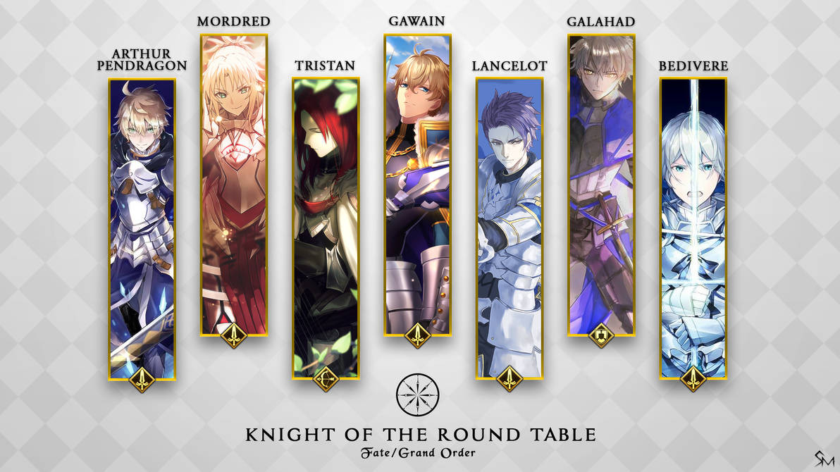 Knight Of The Round Tables FGO by ShiningMelon on DeviantArt