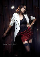 White Blazer by ParkLeggyKorean