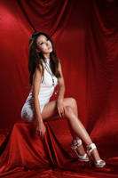 Sexy White Dress by ParkLeggyKorean