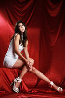 Sexy White Dress by ParkLeggyKorean