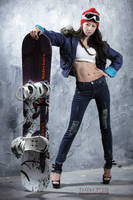 Sexy Snowboarder by ParkLeggyKorean