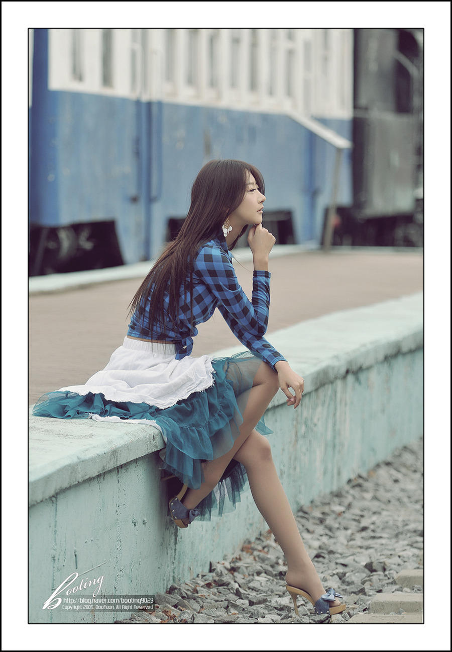 Periwinkle Plaid by ParkLeggyKorean