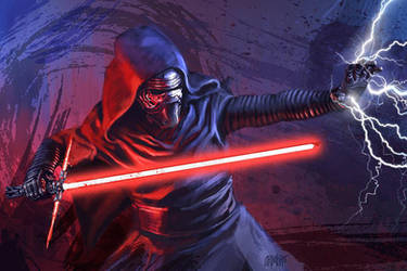 13 NoH Day 8 Kylo Ren by Grimbro