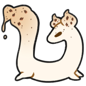 Root eaters that are particularly fond of root-like mushroom colonies and will build their burrows into long tunnels to seeking out the deepest roots. Their tails give off a goo that eats away at dirt and can break down roots for easier consumption, it's not uncommon to see communities of these weasels with expansive networks built deep into the islands.