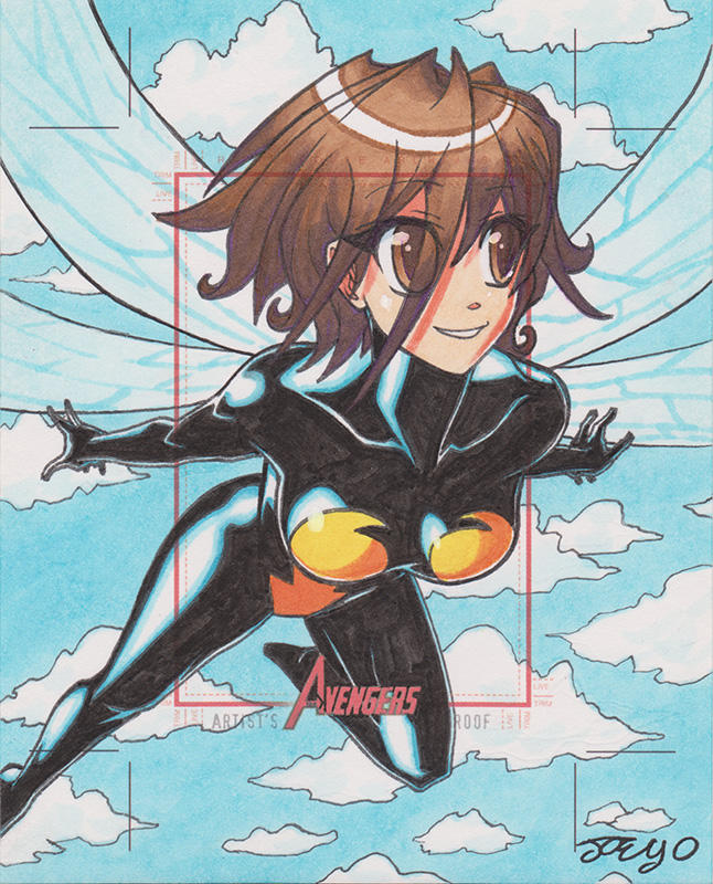 World's Greatest Heroes AP Wasp by JoeOiii