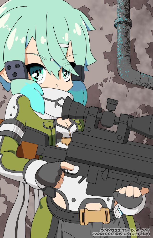 Sword Art Online II Gungale Online Shinon by JoeOiii