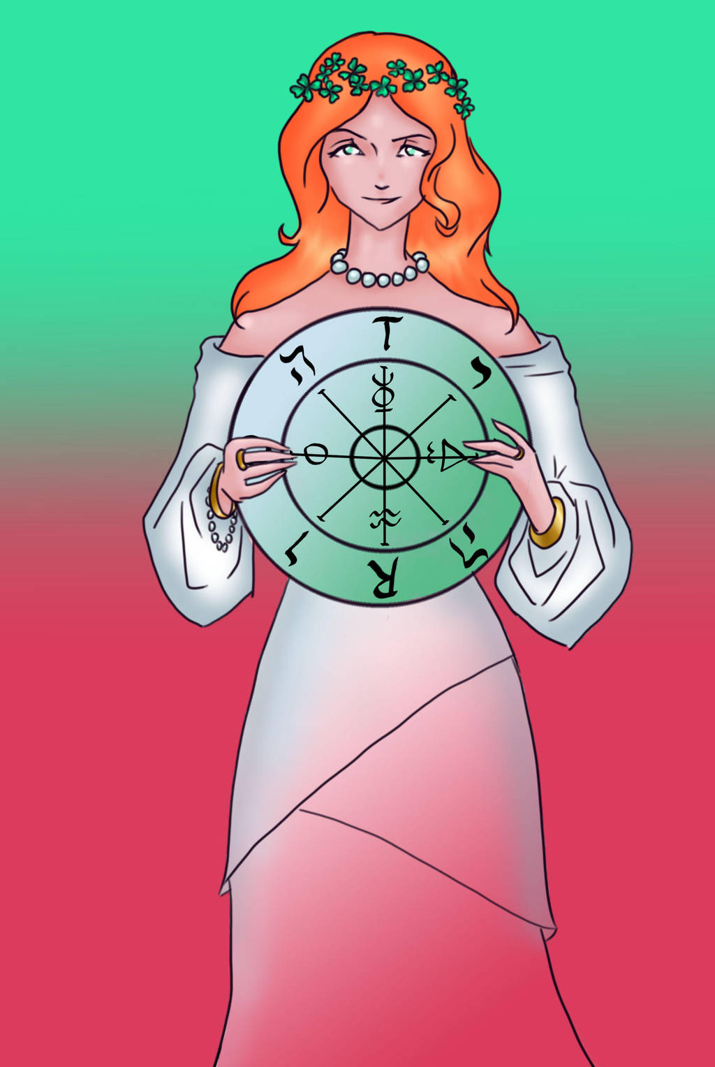 The Fortune (without the card frame) by Asumei