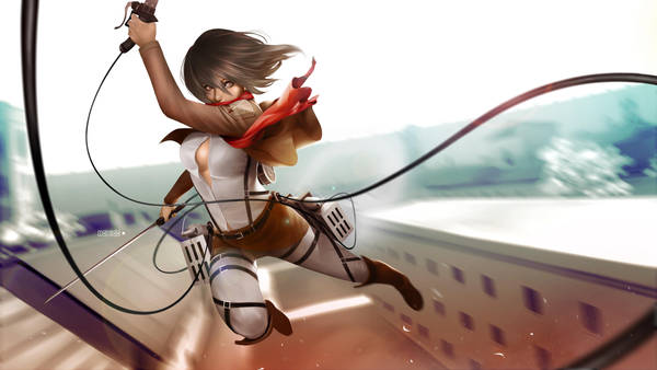 Mikasa Ackerman by alex-malveda