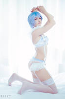Rei Ayanami - Lingerie version VIII by SilviaArts