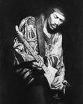 Jimi Hendrix by DrewHackett