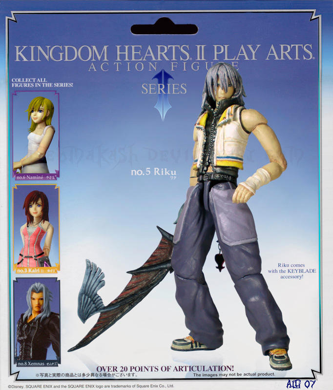 Play Arts Figure Mod: Riku by Rebmakash
