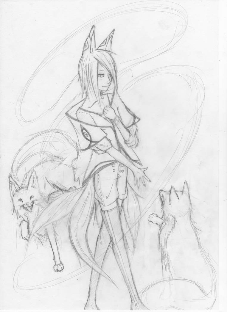 Fox Boy Sketch By Mokota Yuuago On Deviantart