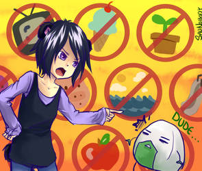 To Reprimand a Ball of Rice by sadnobody