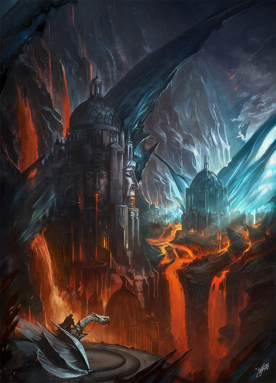 OSMADTH - A Place of the Gods by flaviobolla