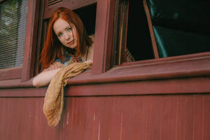 Girl on the train III by photoutopia
